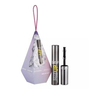 Sephora Size Up Mini Mascara — Silver Tube with Black Brush